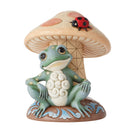 Frog Leaning on Mushroom Figurine - Gift Shoppe >> Figurines - by Jim Shore