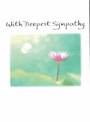 With Deepest Sympathy Greeting Card - The Country Christmas Loft