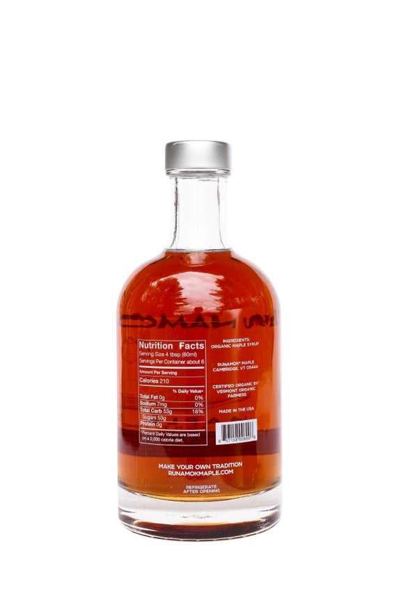 Sugarmaker's Cut Pure Vermont Organic Maple Syrup