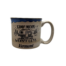 Camp More Embossed Camp Mug - Blue