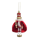 Hollywood 6 inch Wooden Nutcracker - Red Caped - Christmas >> Ornaments >> Nutcrackers - by Kurt Adler