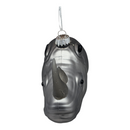 Glass Rhino Head Figurine Ornament - Christmas >> Ornaments >> Glass - by Christmas By Krebs - view 3