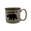Papa Bear - Drip Glaze Mug - Caramel