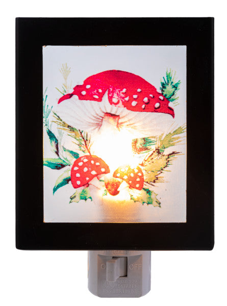 Enchanted Glass Mushroom Nightlight