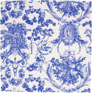 Romantic Toile Blue Cocktail Napkins - 20 Per Package