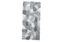 Real Stone Mat - Gray and White - 12 x 5.5 inch - Accessories - by My Village
