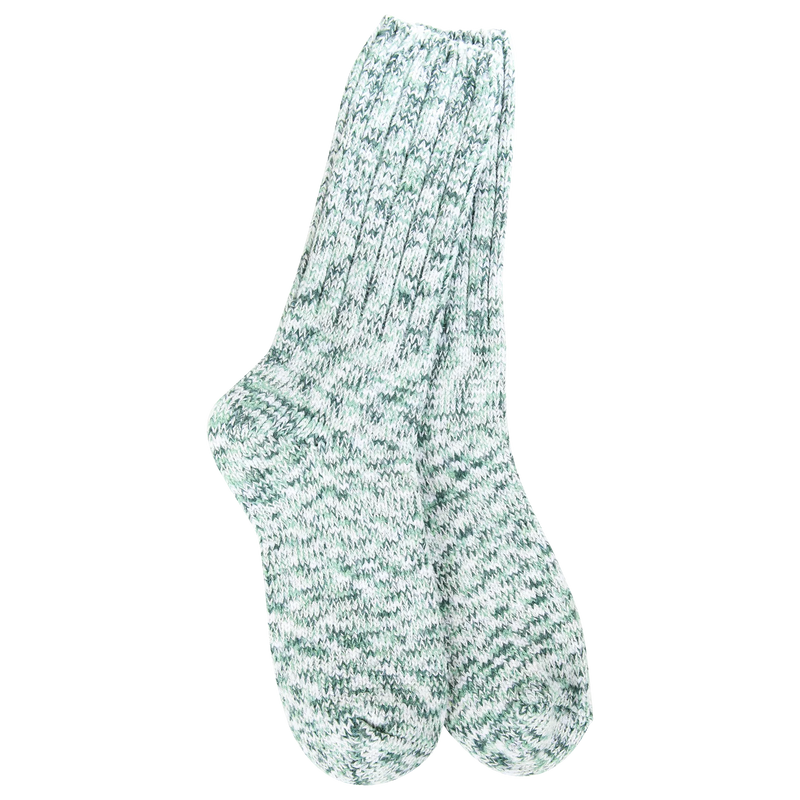 Holiday Ragg Crew Socks - Spruce