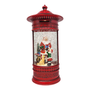 Magical Santa WaterGlobe Vintage Mailbox