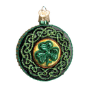 Celtic Brooch Glass Ornament