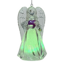 Birthstone Lighted Angel Ornament - - Christmas >> Ornaments >> Angels - by Roman - view 10