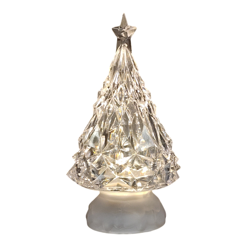 Lighted Rotating Christmas Tree