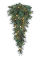Anchorage Fir Teardrop - Prelit - 32 Inch - Christmas >> Trees and Wreaths - by A&B Floral