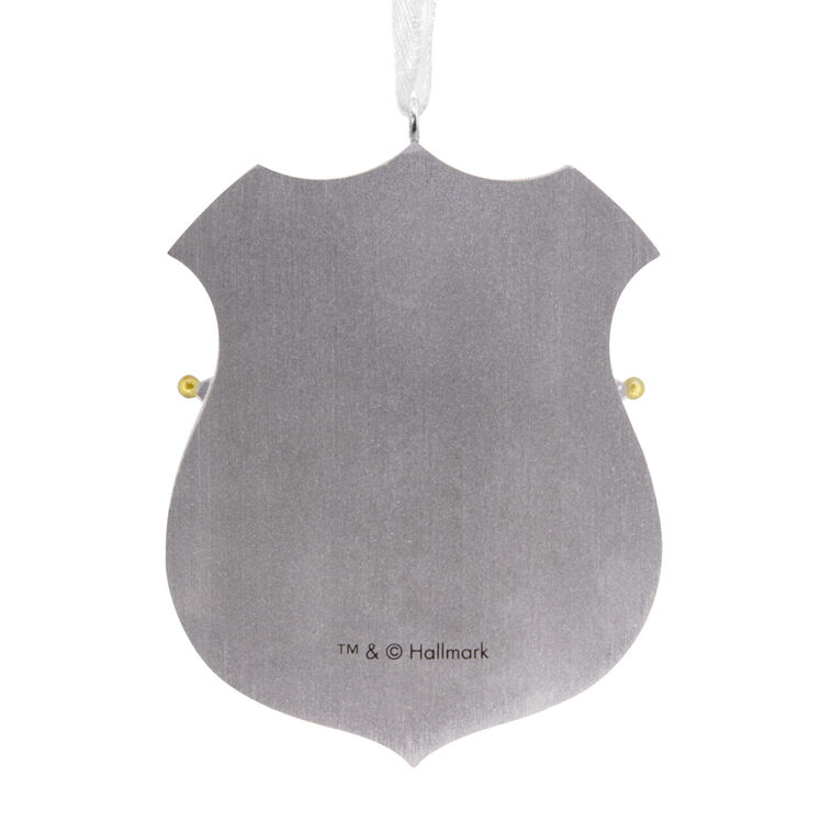 Police Badge Hallmark Ornament