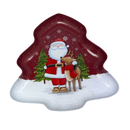 Tree Shaped Tray - Santa
