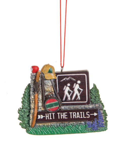 Hiking Ornament - Hit The Trails