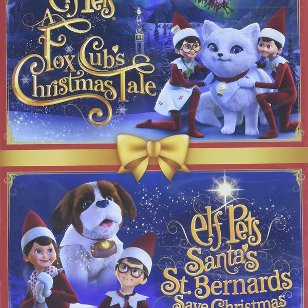 Elf Pets Fox Cub and St. Bernard An | Country Christmas Loft – The