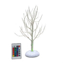 Twinkle Branch White Tree - 11 Inch Multicolor with Remote