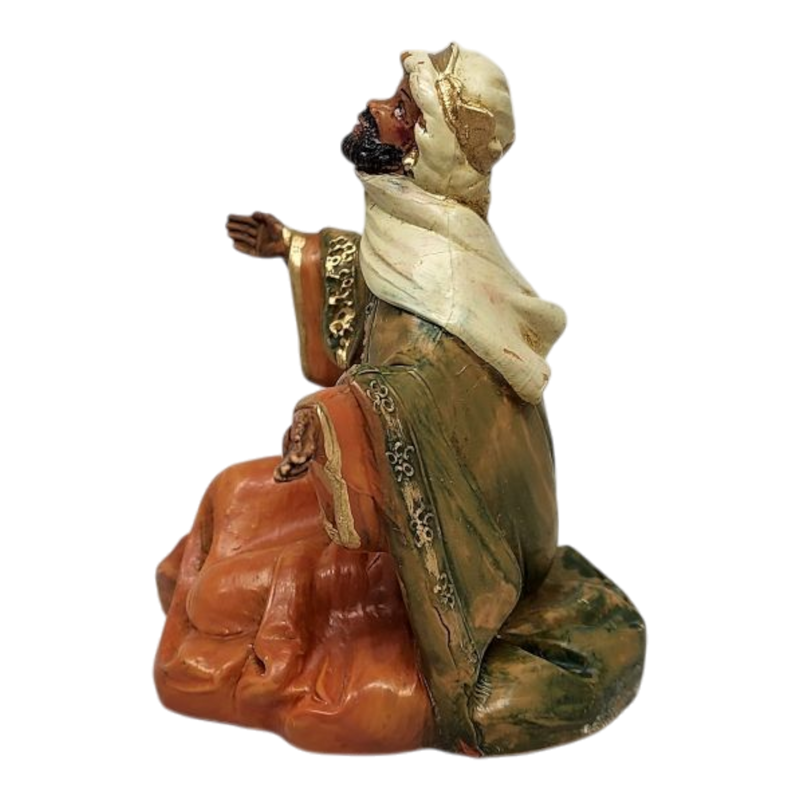 King Balthazar Nativity Figurine - 5 Inch Scale