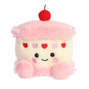 Jubi Heart Cake  Palm Pal - Toy Shoppe >> Plush - by Aurora