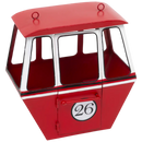Metal Holiday Gondola - 12x12x6