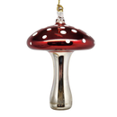 Shiny Cutes Red Mushroom Egyptian Glass Ornament
