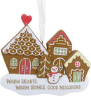 Warm Homes Good Neighbors Christmas Hallmark  Ornament - Christmas >> Ornaments