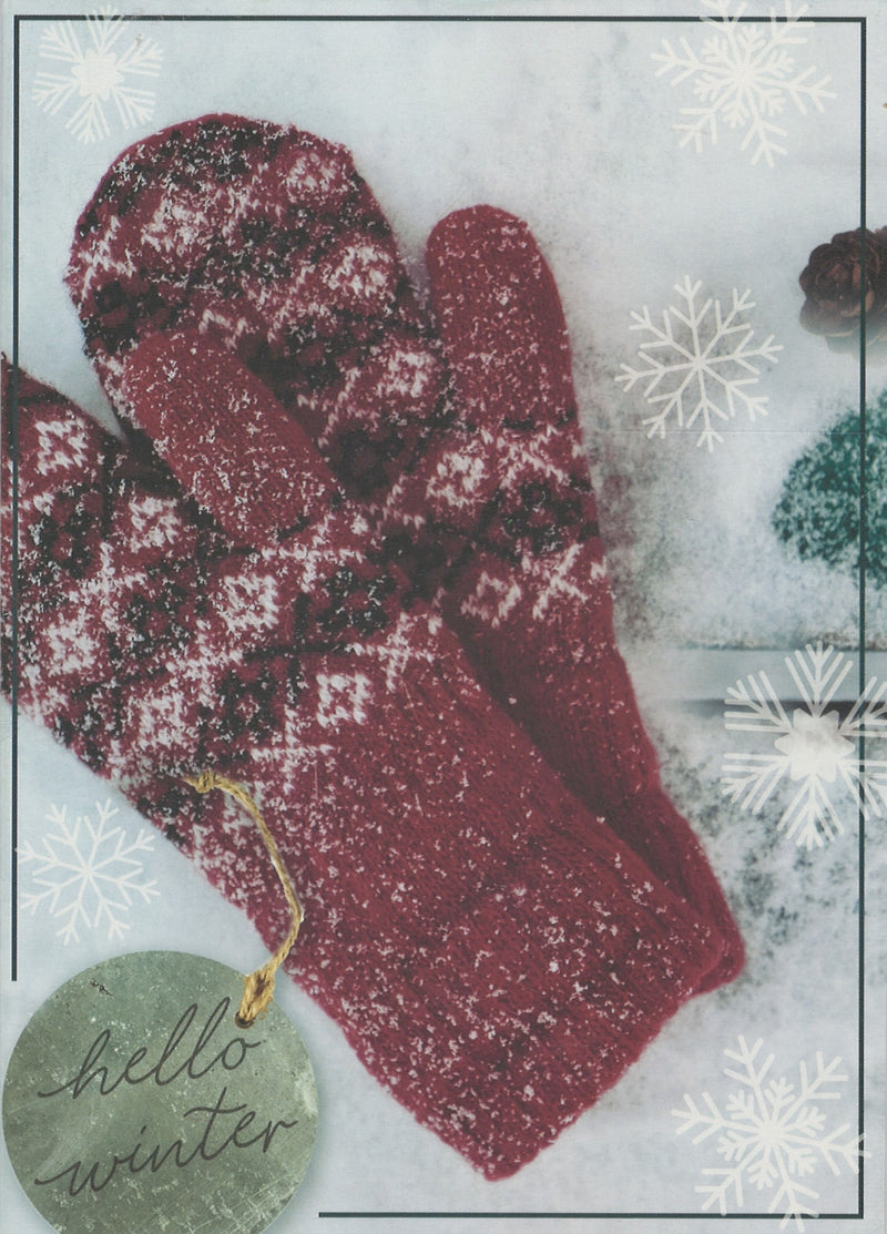 Farm House Boxed Cards – Hello Winter Mittens