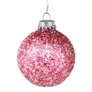 Krebs Value Glass Ball 4 pack - Sugar Ice on Pink