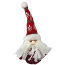 Plush Santa Ornament