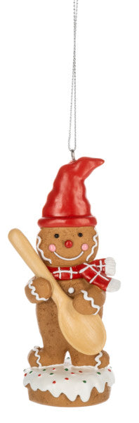 Gingerbread Gnome Ornament -