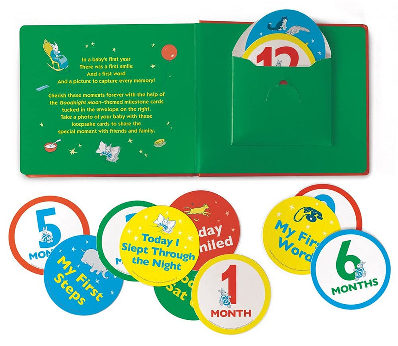 Goodnight Moon Milestone Edition: Book and Milestone Cards Board book