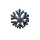 7 Inch Commercial Shatterproof Snowflake Ornament - Christmas >> Ornaments >> Shatterproof - by Christmas By Krebs