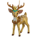 Regal Buck Reindeer Ornament - Approximately 4 Inches