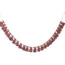 Festive Wool & Wood Bead Holiday Garland