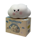 White Cloud Crunchy Squishy- Frown