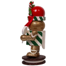 The Hollywood 8 Inch Gingerbread Nutcracker - Christmas >> Nutcrackers - by Kurt Adler - view 3