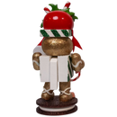 The Hollywood 8 Inch Gingerbread Nutcracker - Christmas >> Nutcrackers - by Kurt Adler - view 2