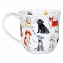 Dog Breeds Fine Bone China Mug Cumbrae Style By Dunoon