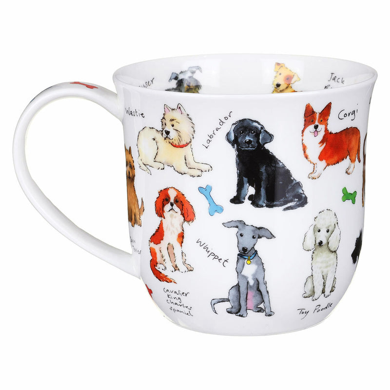 Dog Breeds Fine Bone China Mug Cumbrae Style By Dunoon