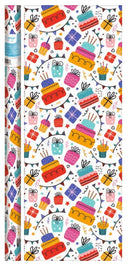 Party Cakes Gift Wrap - Gift Shoppe >> Gift Wrap - by Izzy B