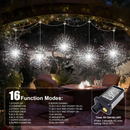 Starburst 5 Piece Light Set - 1000 LED - Cool White - Christmas >> Lighting - by Lamphome - view 2