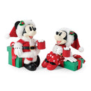 Cocoa Break - Mickey and Minnie Figurine - Christmas >> Figurines - by Possible Dreams - view 3