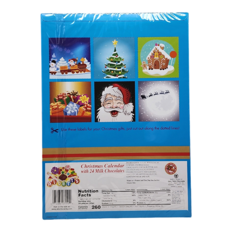 Chocolate Advent Calendar (1.76 oz) - Snowman