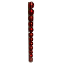 60MM 12 Count Shatterproof - Red - Christmas >> Ornaments >> Shatterproof - by Gerson
