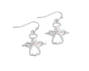 Angels with Pearls Earrings - Gift Shoppe >> Jewelry >> Earrings - by Periwinkle By Barlow