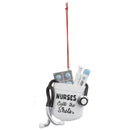 Nurse Pocket Ornament - Nurses Call The Shots - Occupational - by Ganz - view 2