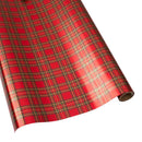 Royal Plaid Foil Gift Wrapping Paper - 30" x 6' Roll