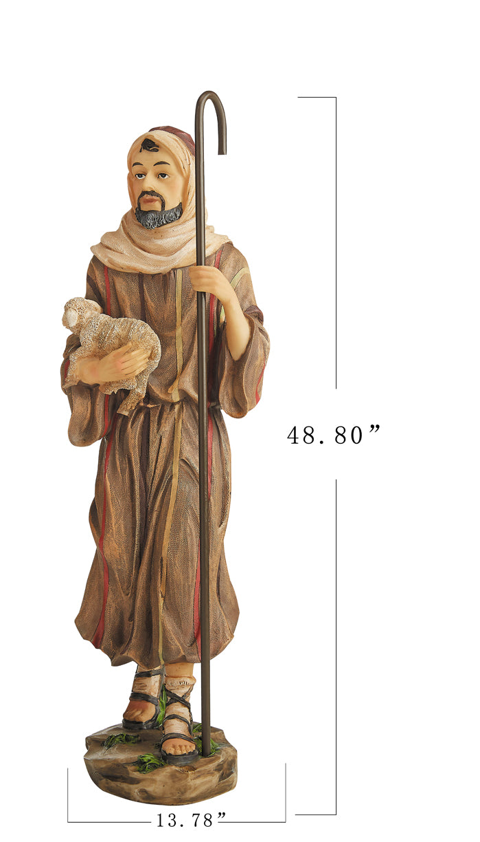 Outdoor Nativity Set - 12 Piece - 58" tall