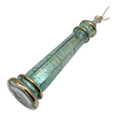 The Egyptian Glass Lighthouse Ornament - Beacon of Seafoam and Ocean Teal - Christmas >> Ornaments >> Egyptian Glass - by Egy