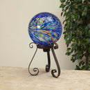 Scrollwork Metal Gazing Ball Stand - Home & Living >> Garden - by Gerson - view 2